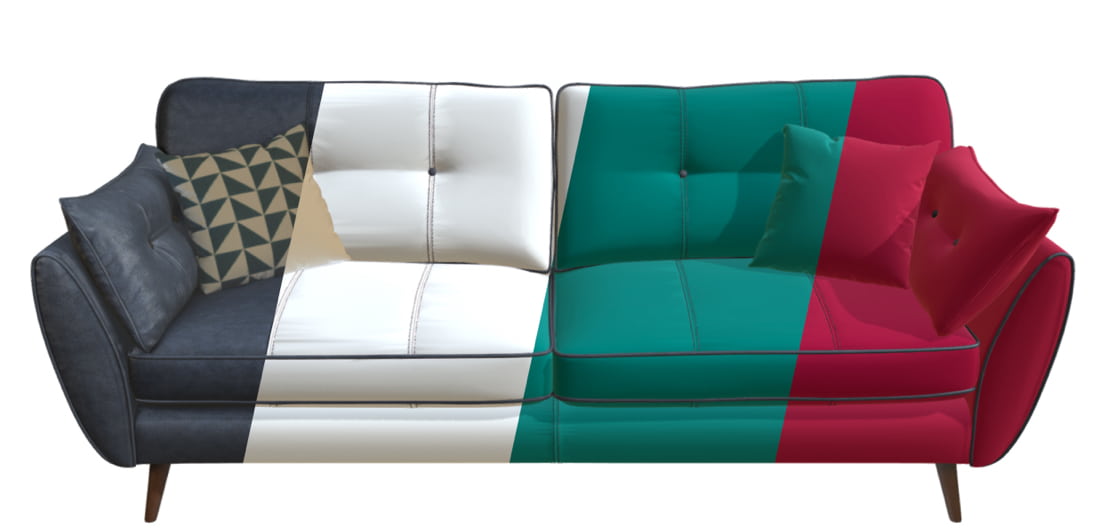 You can configure the colors of your model