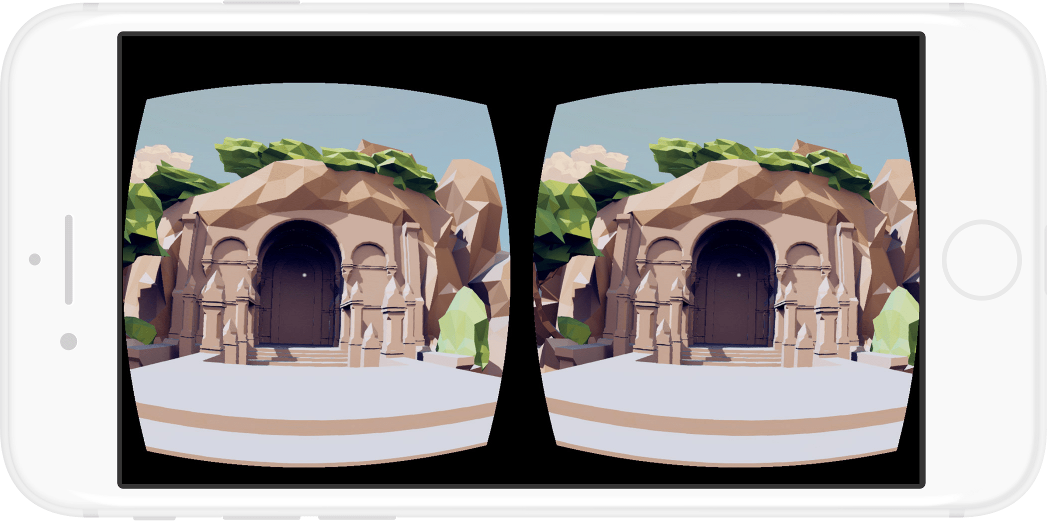 iphone in vr mode