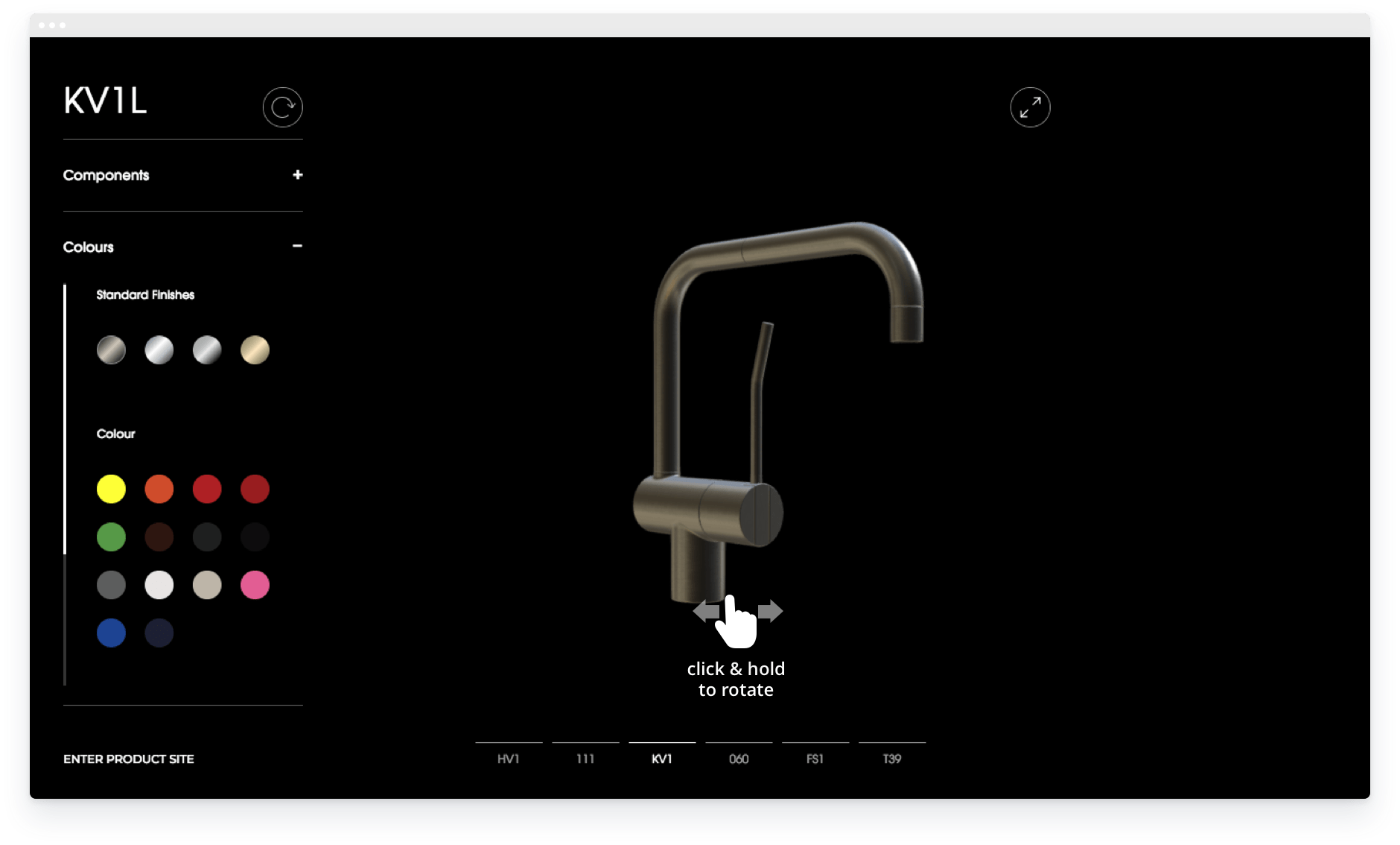 Vola configurator