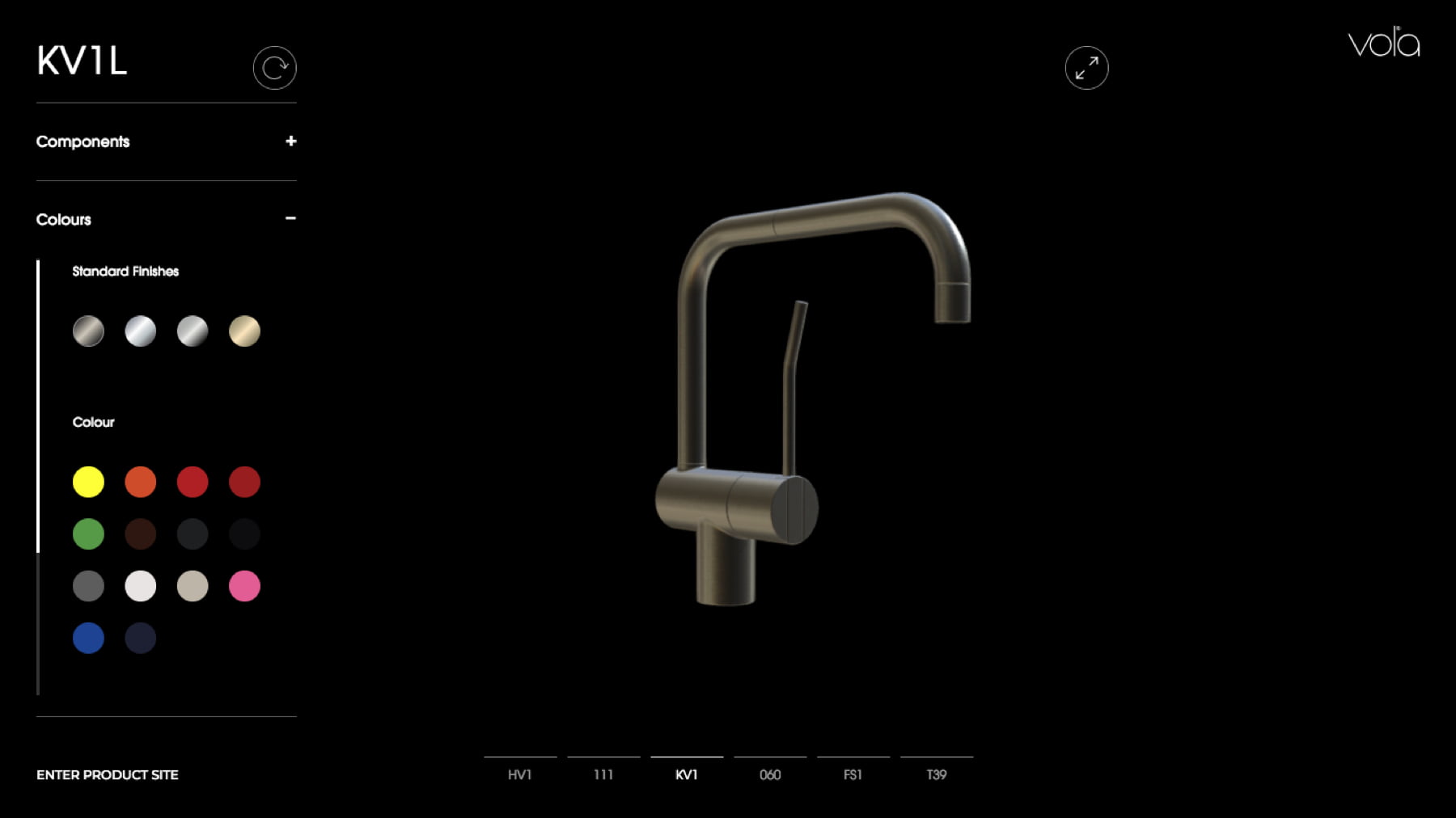 Vola configurator